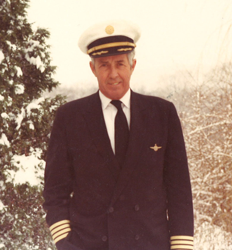 Captain "Chuck" Smith circa 1960-1970. Image courtesy of Madeline Smith to Clipper Crew.