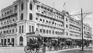 Grand Hotel Calcutta. Image courtesy of http://oldkolkata.blogspot.com